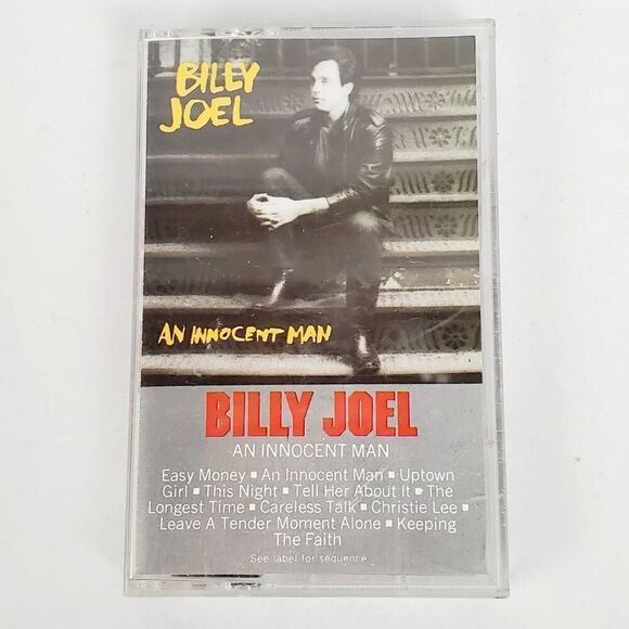 An Innocent Man by Billy Joel, Cassette Tape Album, 1983, CBS - Picture 1 of 5